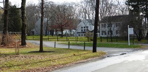 Meeting Driveway on left as you head away from Battlefield